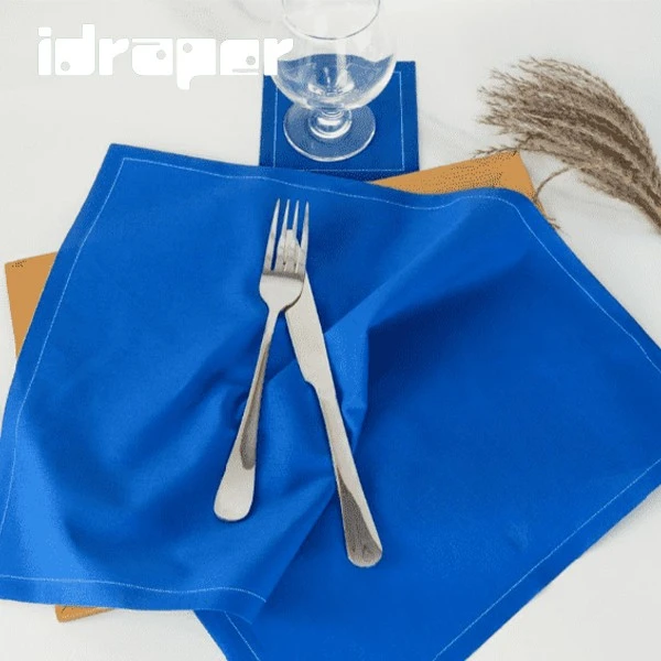 Cheap Dark Blue Cloth Napkins